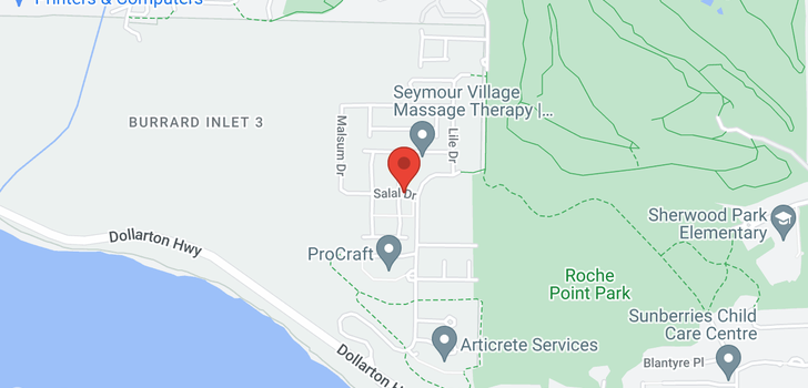 map of 8 3595 SALAL DRIVE
